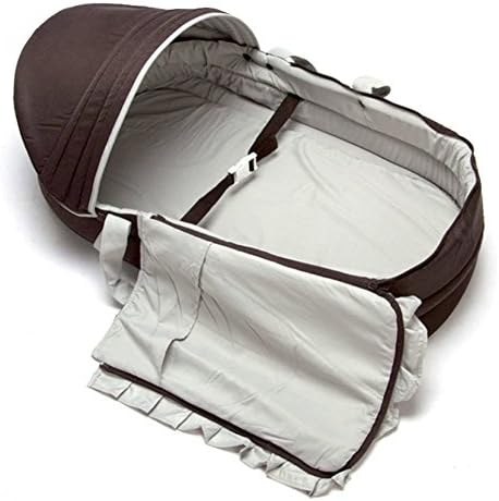 LLZJ Baby Crib Portable Folding Infant Travel Cots Nursery Beds For Toddlers Mattress Sleeping Artifact Cradle Comfortable Sleeping Basket Multifunctional