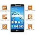Zeking Tempered Glass Screen Protector Compatible with Ascend XT2-2 Pack