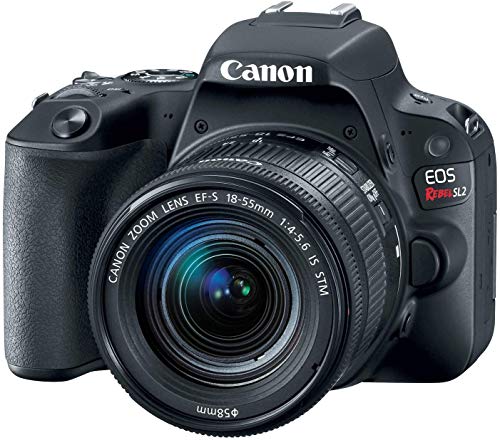 Canon EOS Rebel SL2 DSLR Camera with EF-S 18-55mm STM Lens – WiFi Enabled (US Model)