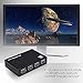 LONGKO HDMI Splitter Digital 1X4 HDMI Switch for Full HD 1080P Support 3D Blu-ray (1 In 4 Out )