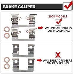 A-Premium Disc Brake Caliper Assembly with Bracket