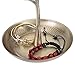 ChezMax Jewelry Display Necklace Earring Organizer Holder Metal Birds Tree Stand with Tray Antique Bracelet Rings Rack Tower Decoration for Women Girl Gold 11.8 Inch