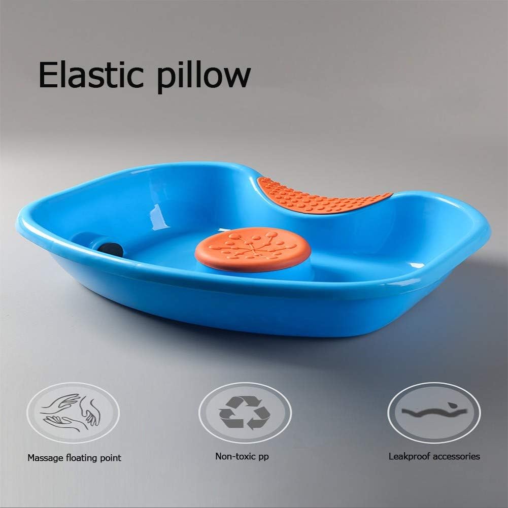 Medical Patient Care Shampoo Basin - Wash Hair In Bed portable Easy Bed Plastic Washing Tray Elderly Disabled