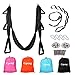 Gpeng Aerial Flying Yoga Hammock Set - Yoga Swing / Inversion / Sling Hammock with 2 Daisy Chain Adjustable Straps + All Installation Hardward + Installation Guide