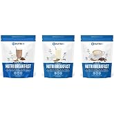 NutriBreakfast by Nutrillermo | Keto Collagen Protein Powder Bundle &ndash; Chocolate, Vanilla &amp; Coffee | Grass-Fed Collagen with MCT Oil &amp; Coconut Creamer | Energy, Focus &amp; Wellness Support