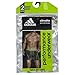 adidas Men's Sport Performance Climalite Boxer Briefs Underwear (2-Pack), Solar Green/Grey/Black, Large/Waist Size 36-38