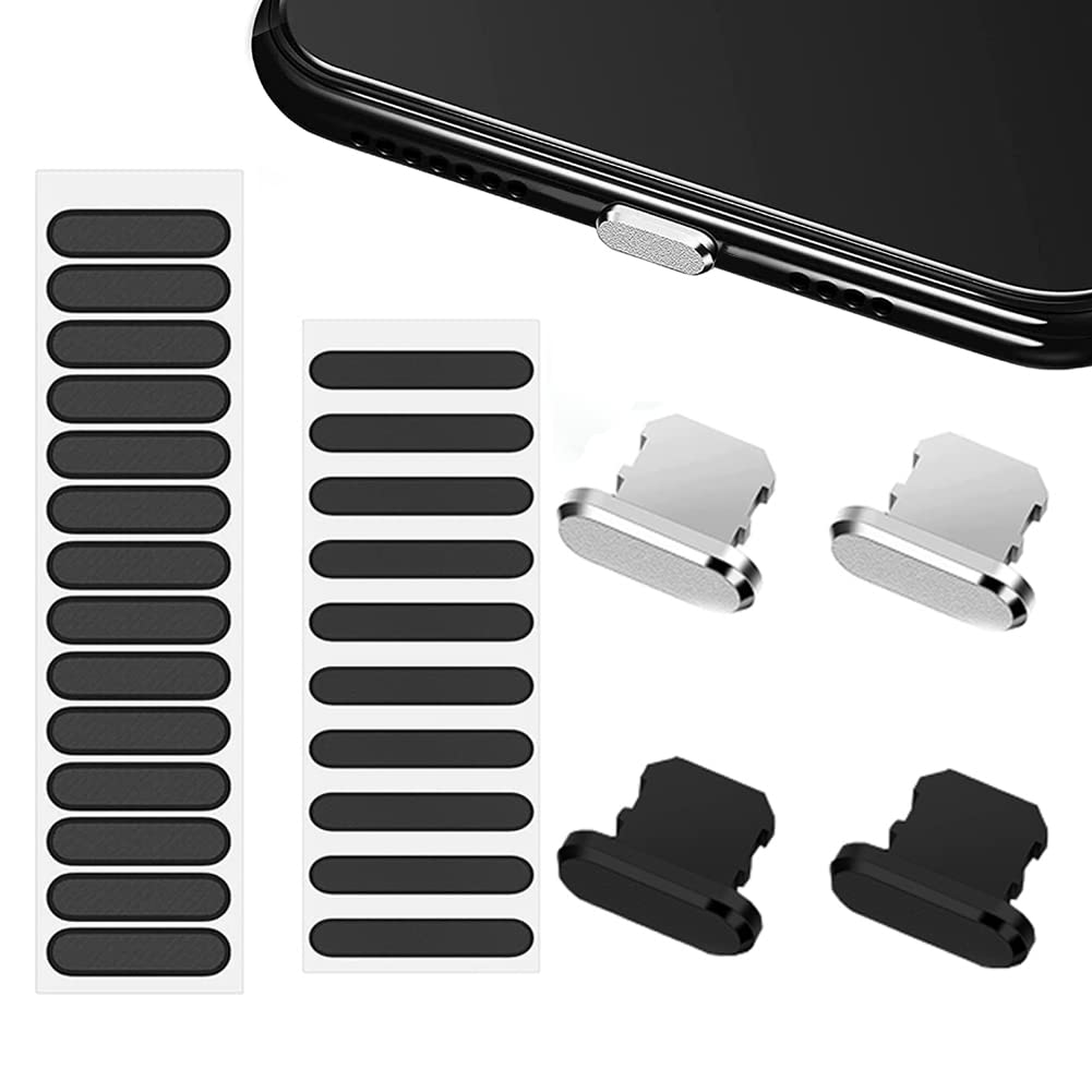 SELIACR Anti-Dust Kit for ip 13/12/11/XS Max Phone, Mobile Phone Speaker Cleaning Tool Network Sticker/Dust Plugs for Phone Speaker Cleaning Tool