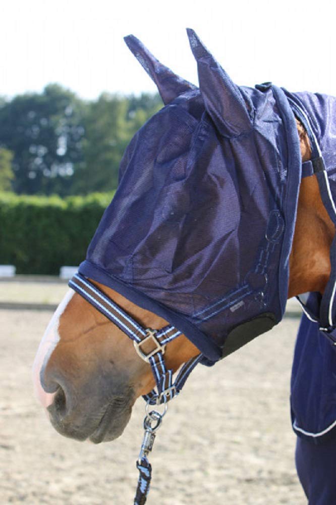 PFIFF Horse Fly Mask, Blue