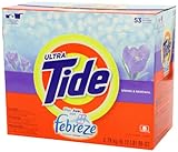 Tide Plus Febreze Freshness Spring & Renewal Scent Powder Laundry Detergent 53 Loads 98 Oz