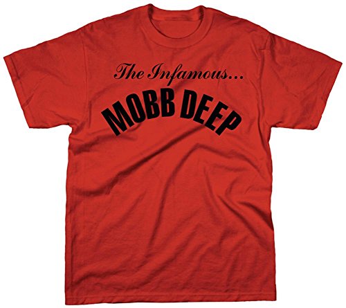 Mobb Deep - Infamous on Red T-Shirt Size XXL
