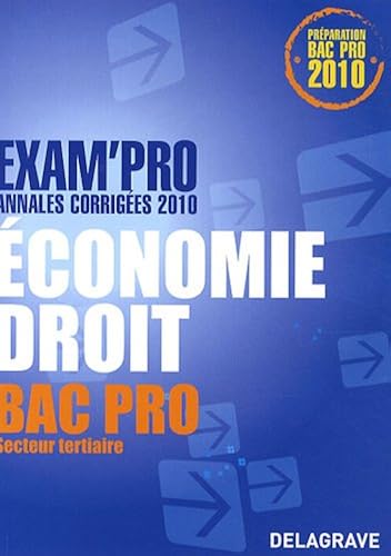 Download Economie-Droit BAC PRO secteur tertiaire PDF
