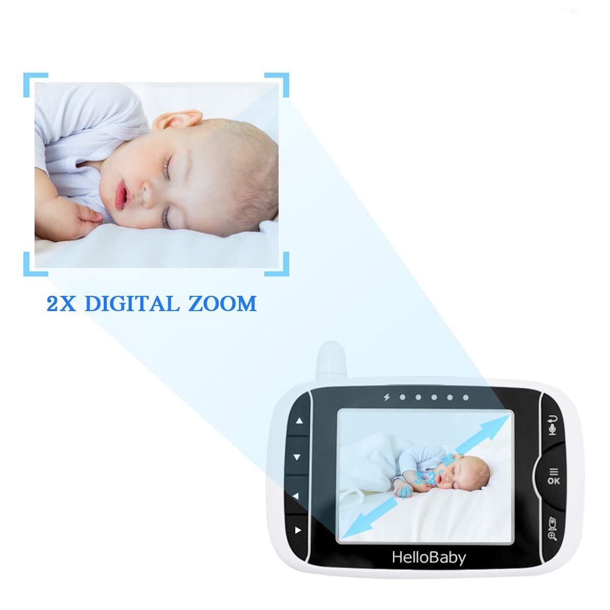 hellobaby video baby monitor
