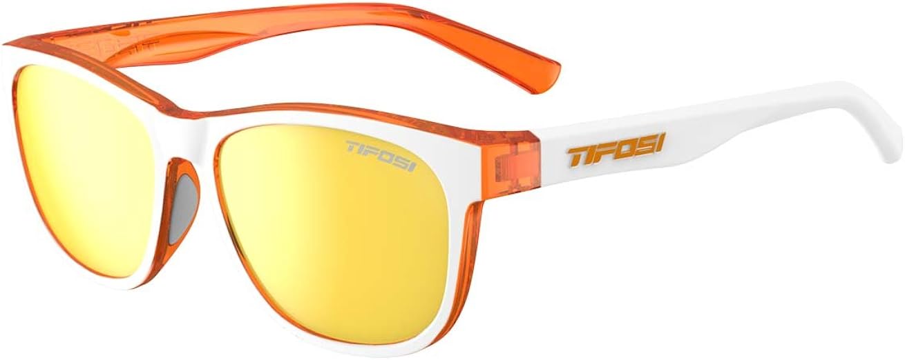 Tifosi Optics Swank Sunglasses (Satin Black/Smoke Bright Blue lenses): Shoes