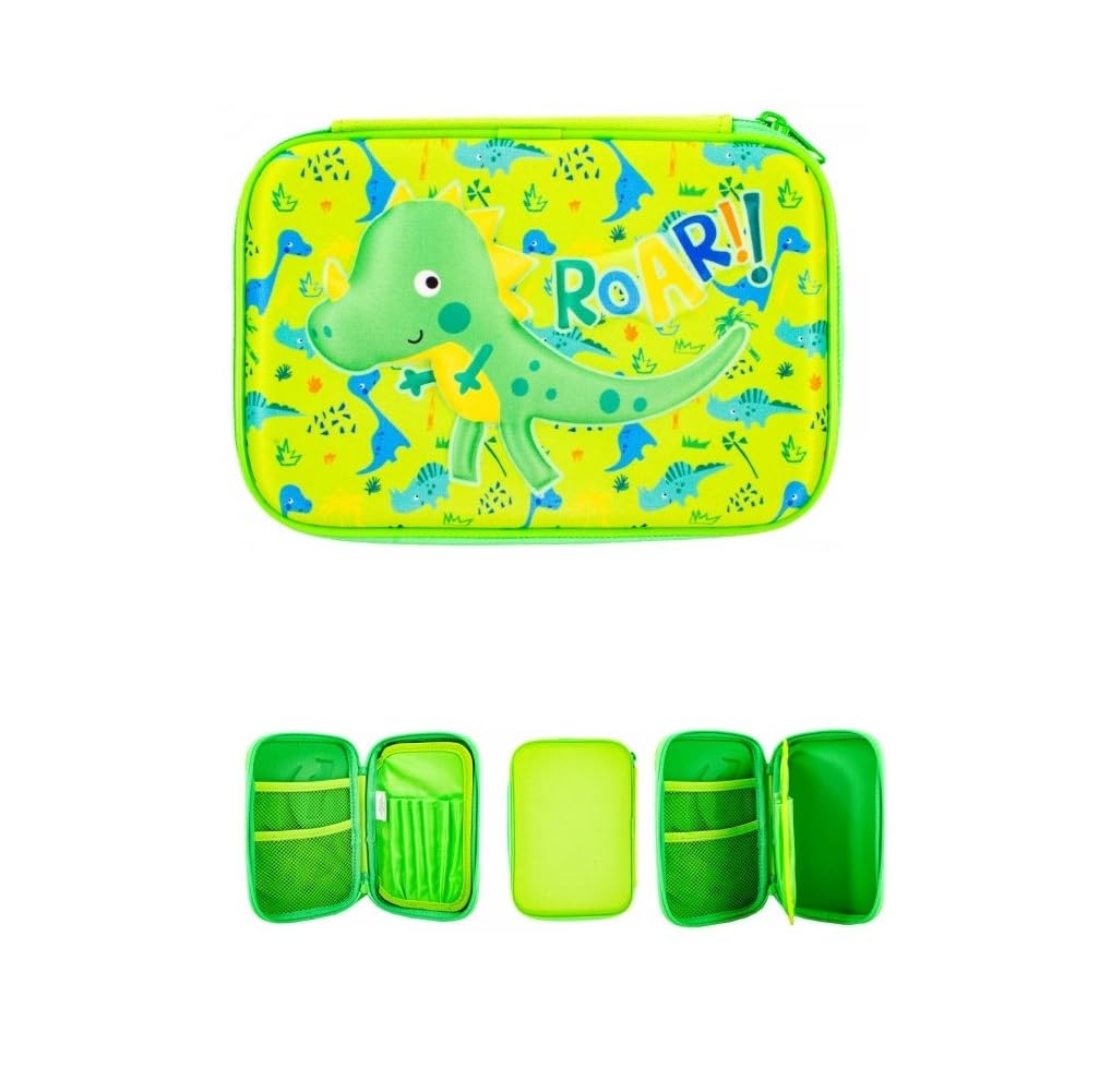 William Lamb Green Dino Roar Pencil Case 23cm