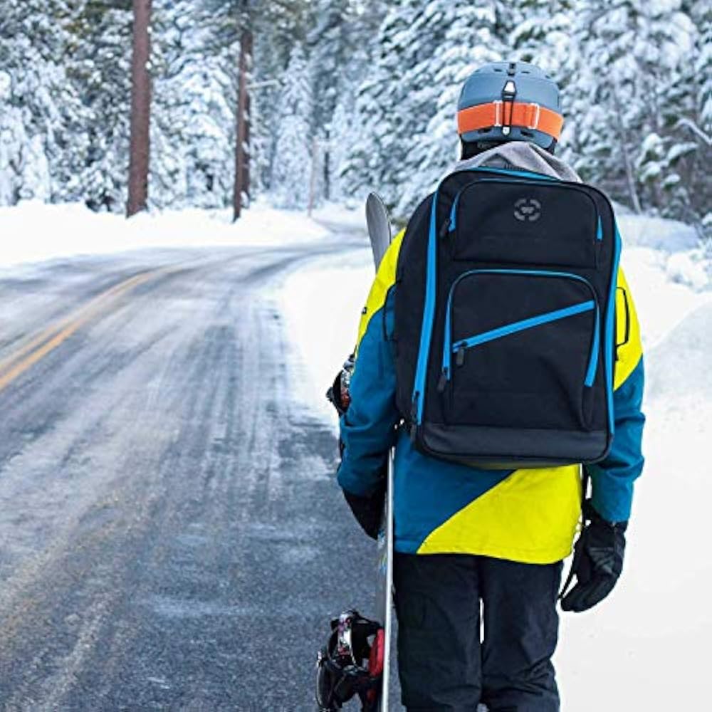 Ski And Snowboard Boot Bag Backpack, Water Resistant With Extra Storage, Fit, 672713236320 eBay