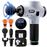 Massage Gun,Handheld Electric Body Massager,Deep Tissue Percussion Massager,30 Speed Muscle Recovery Professional