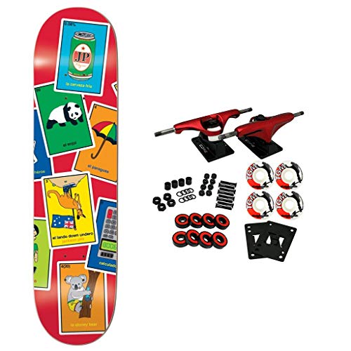 Enjoi Skateboard Complete La Loteria Pilz 8.0"