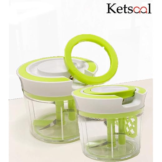 KETSAAL (Pack of 2) Vegetable Chopper