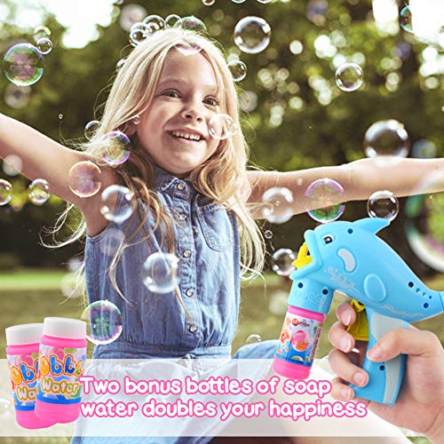 Amor Bubble Gun Blower Bubble Blaster for Party Supplies, Summer Toy, Outdoors Activity, Birthday Gift, Bubble Blower Toy