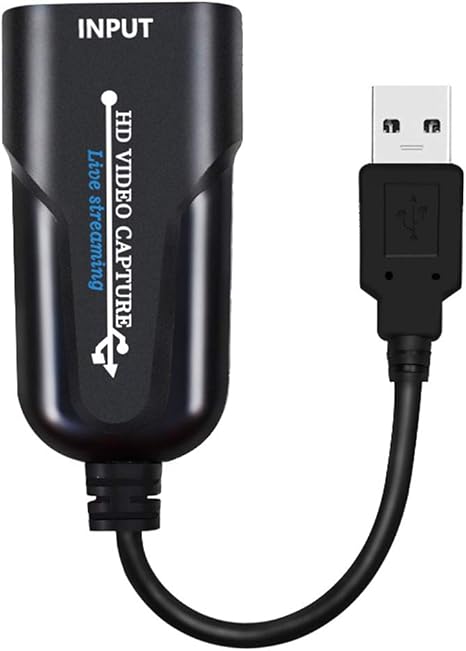 Amazon Com Koet Usb 3 0 Video Capture Card Usb To Hdmi 1080p Hd 60fp Usb High Speed Adaptor Video Audio Capture Card Video Recorder Grabber For Gaming Live Streaming Dvd Camera Home