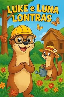 Livro Luke e Luna Lontras
