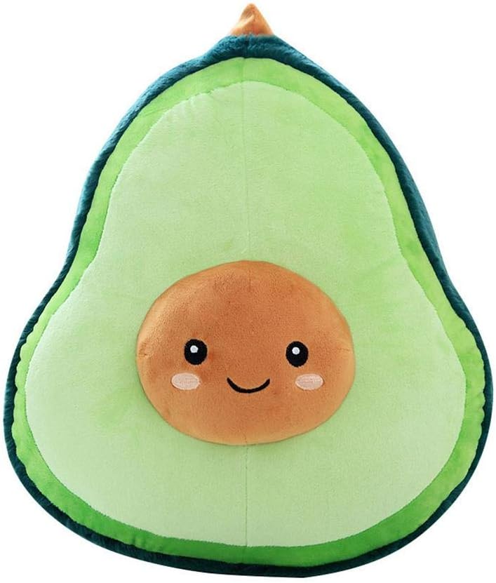 Bobody Avocado Plush Doll Soft Skin-Friendly Stuffed Plush Toy Fruit Shape Pillow