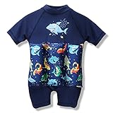HOUZI Float Suit Toddler Kids Baby Boys Girls One Piece Swimsuit Buoyancy Sun Protection UPF 50+
