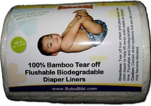 biodegradable liners for cloth diapers