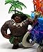 Cake Toppers Moana Birthday Set Featuring Various Characters and Decorative Themed Accessories