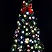 [50 Led] Solar Outdoor Blossom Lights Outside Flower String Lights Decorations, 8 Mode (Steady, Flash), Waterproof, Fairy Lamp for Patio, Garden, Yard, Porch, Fence, Christmas Tree (Multi Color)