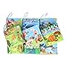 Elvebaby Cloth books for Babies Nontoxic Fabric Educational Books, Fun & Safe Toys for Kids, Best Gift for Baby Showers, Child & Infant Friendly