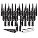 ECCPP Replacement M14x1.5 Wheel Lug Nuts 32 Pieces +1 Key 14x1.5 Black Spike Bulge Acorn Drive Close End Lug Nuts 1995-2014 for Chevrolet Suburban 1500 2500|| 1996-2016 for Chevrolet Tahoe