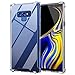 Ztotop Case for Samsung Galaxy Note 9Hybrid Protective Clear Case Anti-Scratch Shockproof Rugged Hard Back Cover with Soft TPU Bumper Cushion for Samsung Galaxy Note 9,Crystal Clear