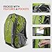 OutdoorMaster Hiking Backpack 45L - w/Waterproof Cover - Green