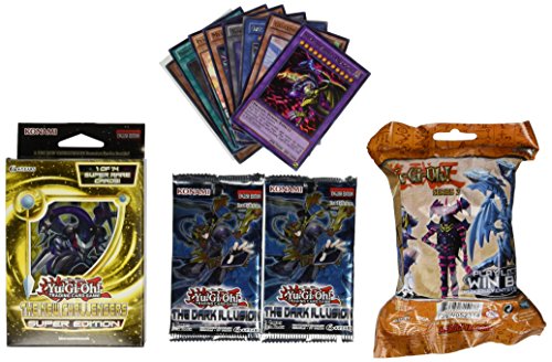 Yu-Gi-Oh! TCG Legendary Collection Box - Premium Blister Pack Includes 1 Full Deck Box, 2 Booster Packs, 5 Foil Cards, 3 Rare Cards, and Collector's Heroclix Figure - Exclusive Limited Edition