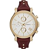 Fossil Original Boyfriend Chronograph Leather Watch