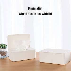 JklausTap Caja de Almacenamiento de Tejidos Caja de dispensador de