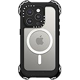CASETiFY Bounce Extreme iPhone 15 Pro Case [5X Military Grade Drop Tested / 9.8ft Drop Protection/Waterproof/Compatible with Magsafe] - Black