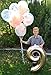 12 Rose Gold Confetti Balloons and 12 Rose Gold Latex Balloons, 12? with Bonus String||