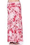 Womens Spandex Tie Dye Maxi Skirts Long Skirts For Women