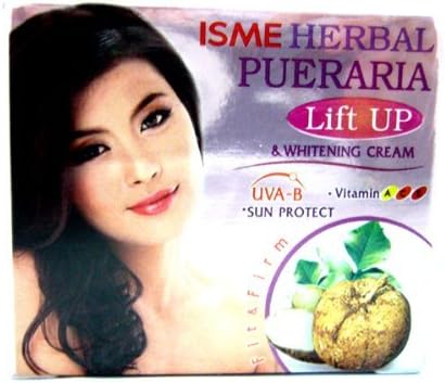Isme Herbal Pueraria Mirifica Extract Lift up & Whtiening Facial Cream Uv Filter Amazing of Thailand