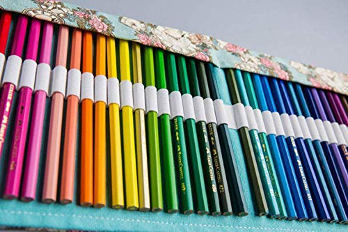 Eforstore Canvas Pen Roll Pencil Case Pencil Case Roll Pencil Case - Thumbnail 3