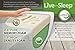 Live and Sleep Classic - Memory Foam Mattress - California King Size - 10 Inch - Cool Bed in a Box - Medium-Firm - Advanced Support - Certi-PUR Certified - Cal King