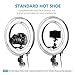 Neewer Camera Photo Dimmable 14 inches/36 centimeters Outer 10 inches/25 centimeters Inner Continuous Lighting Ring Light for Portrait,Photography YouTube Vine Video Shooting,50W(400W Equivalent)5500K