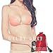 New and Improved Luxury Invisible Silicone Backless Strapless Adhesive Bra Inserts by Gaudy Guru (TM)