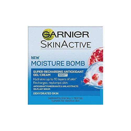Garnier Moisture Bomb Super-Recharging Night Gel-Cream (50ml) (Pack of 6)
