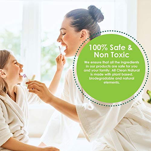 image for Fladora Naturally Clean Bathroom Cleaner, 17 oz, Disinfects, Shines & 