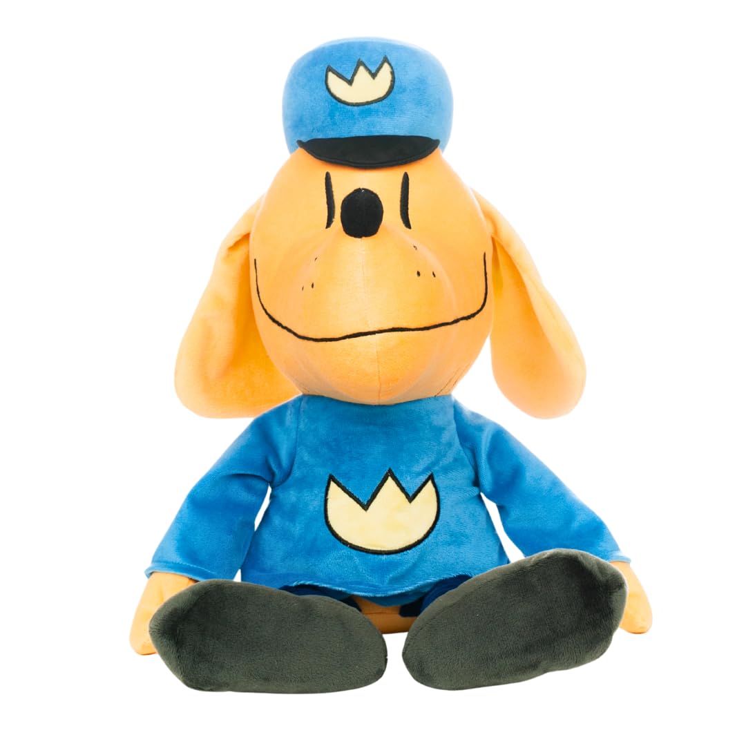 Collectibles Dog Man Supa Comic Bedding Super Soft Cozy Cuddle Pillow, (Officially Licensed Product) By Franco Image