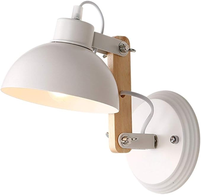 DLILI Einfache Moderne verstellbare Eisen-Metall-Wandleuchte Nordic