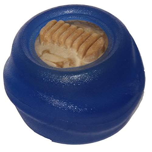 Starmark Everlasting Treat Ball Toy, Blue, Small